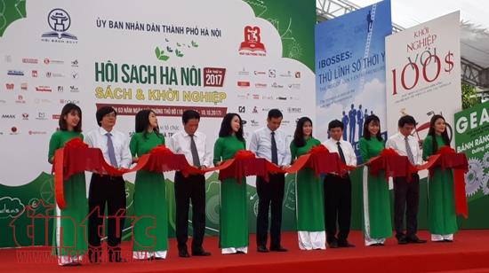 Hội sách Hà Nội lần thứ 4 với chủ đề 'Sách và khởi nghiệp' ảnh 1
